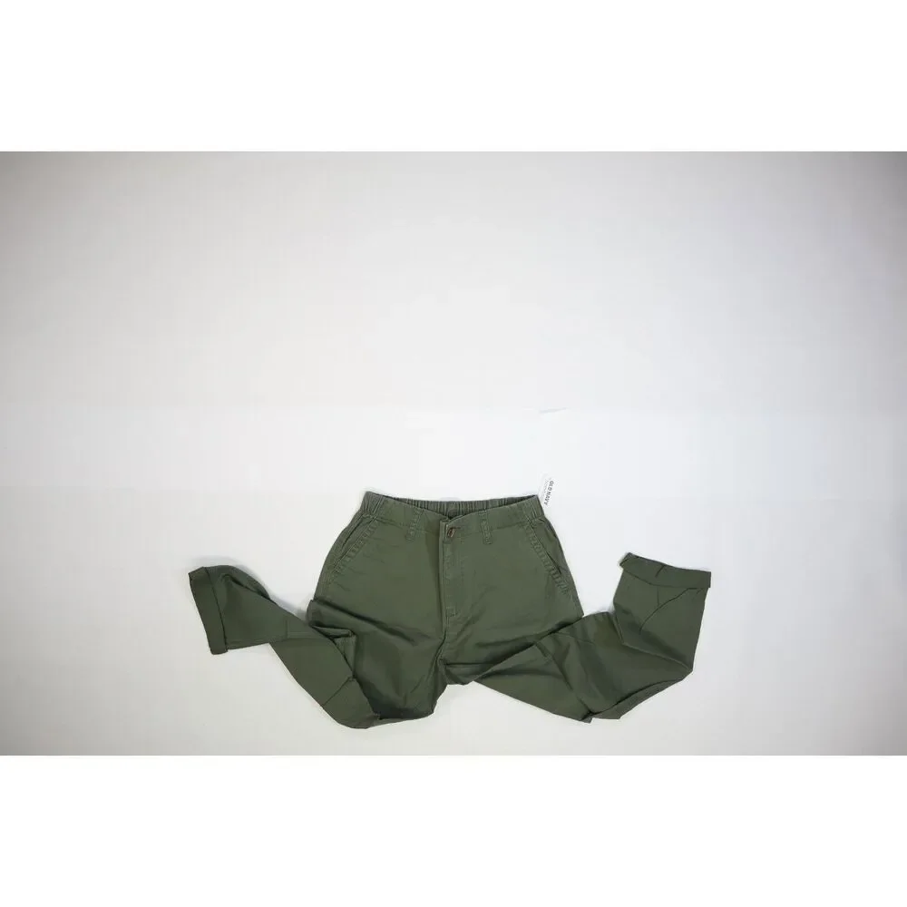 Old Navy High Waisted OGC Crisp Chino Pants Alpine Tundra Green Womens M - Picture 5 of 8